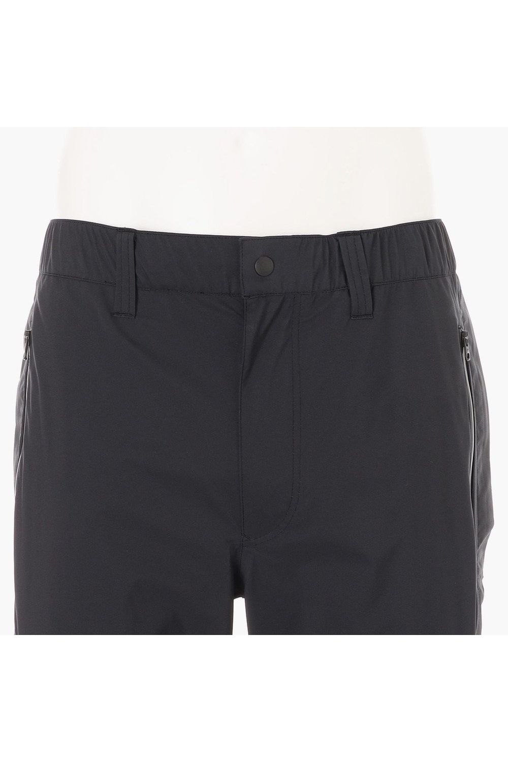 【26SS】 MEN'S WATERPROOF PANTS / マイクロリップナイロン レインパンツ (ブラック)