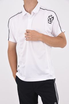 MULTI LOGO S/S POLO / マルチロゴ ショートスリーブ ポロシャツ (ホワイト)