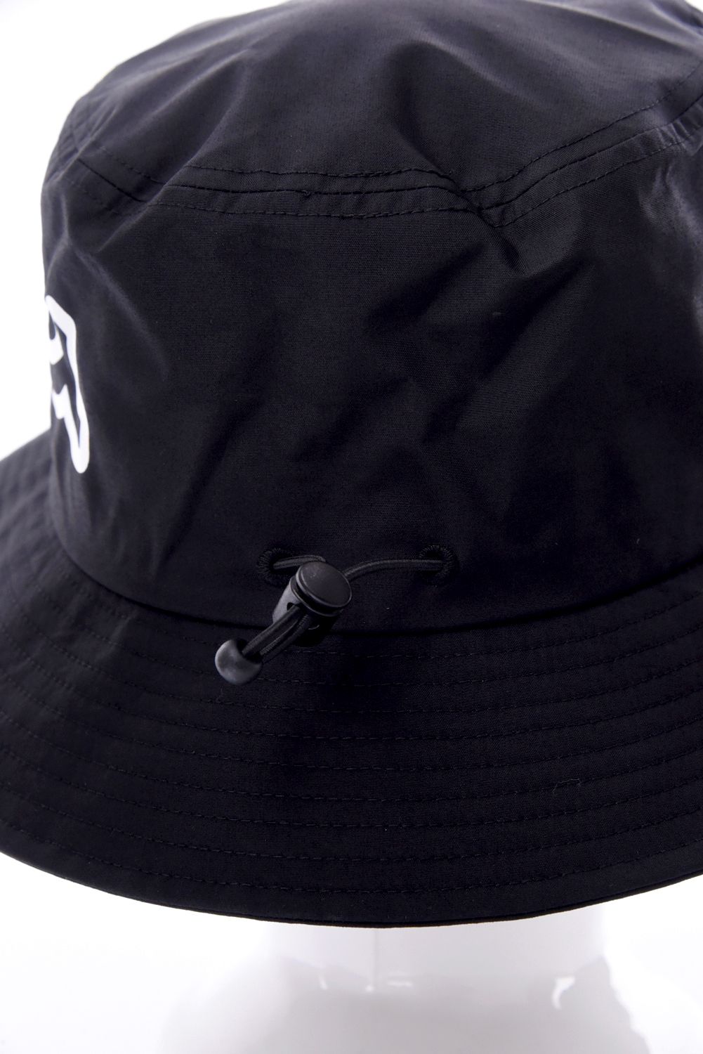 REIN BUCKET HAT / 防水 ロゴ バケットハット (ブラック)
