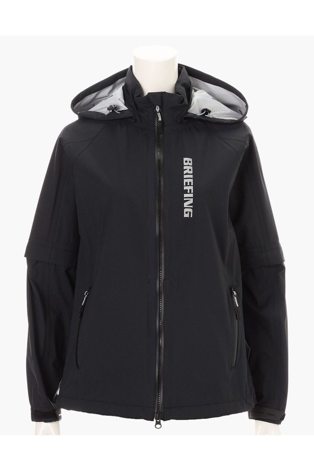 【26SS】【レディース】 WOMEN’S WATERPROOF BLOUSON / マイクロリップナイロン 2WAYレインジャケット (ブラック)