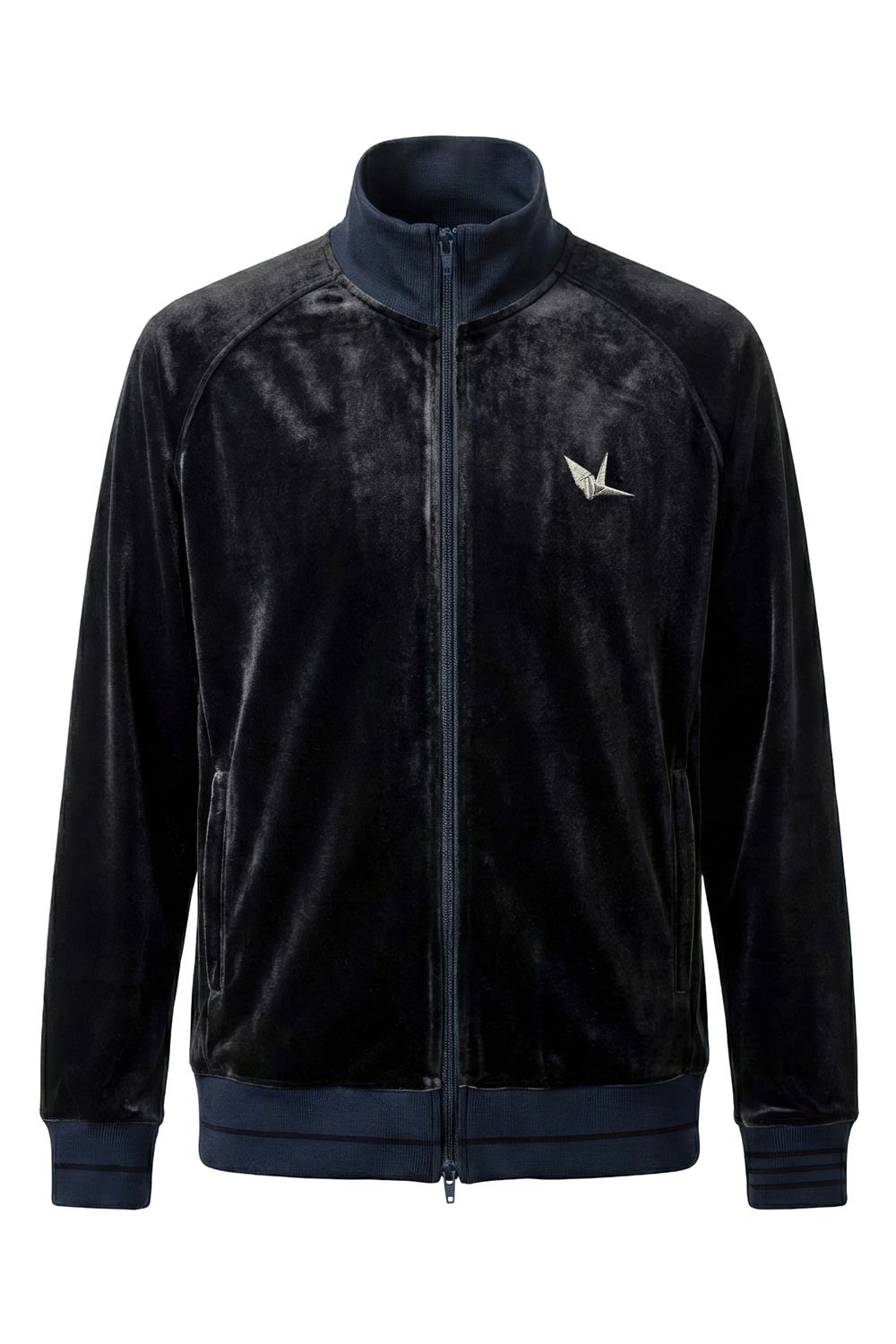 【26AW】 Velour Piping Jacket / ベロア パイピングジャケット (グレー) (10月入荷予定)