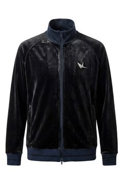 【26AW】 Velour Piping Jacket / ベロア パイピングジャケット (グレー) (10月入荷予定)