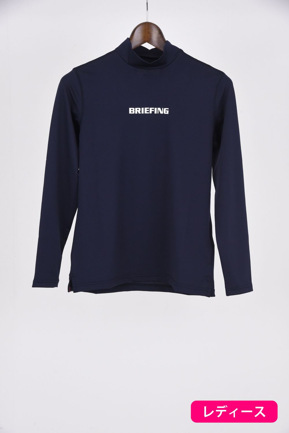 最高の BRIEFING SIDE LINE CREW NECK NAVY M sushitai.com.mx