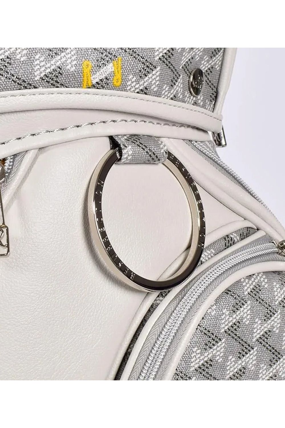 【銀行振込・代金引換不可】【返品・交換不可】  ORIOLA No.4 / ブランドオリジナルテキスタイル カートタイプ キャディバッグ （シルバーグレー）*