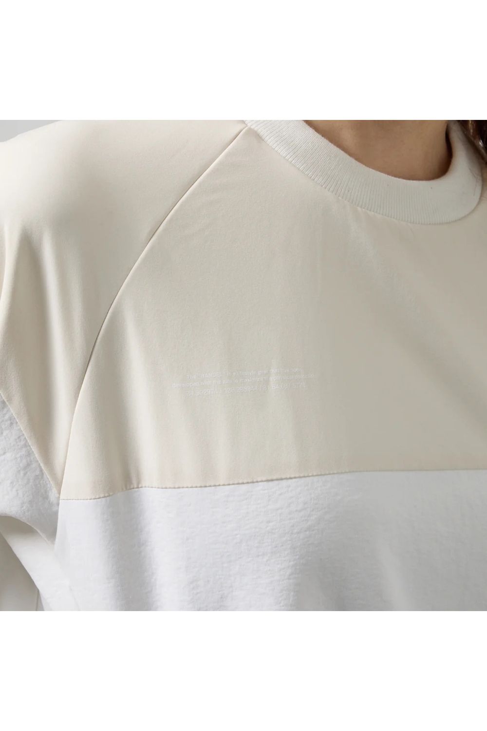 【26AW】 【レディース】 FLEECE COMBINATION PULLOVER / フリースコンビネーション プルオーバー (ホワイト)