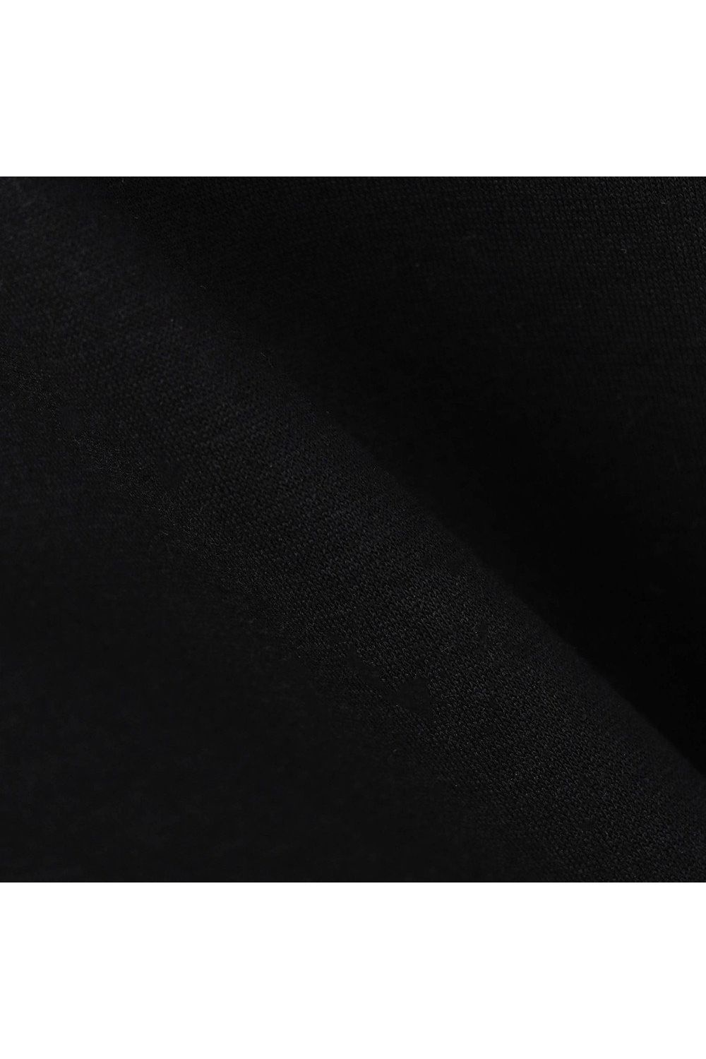 【25AW】【レディース】 WOMEN’S WARM LOGO LINE PANTS / ダンボールニット サイドロゴテープ ロングパンツ (ブラック)