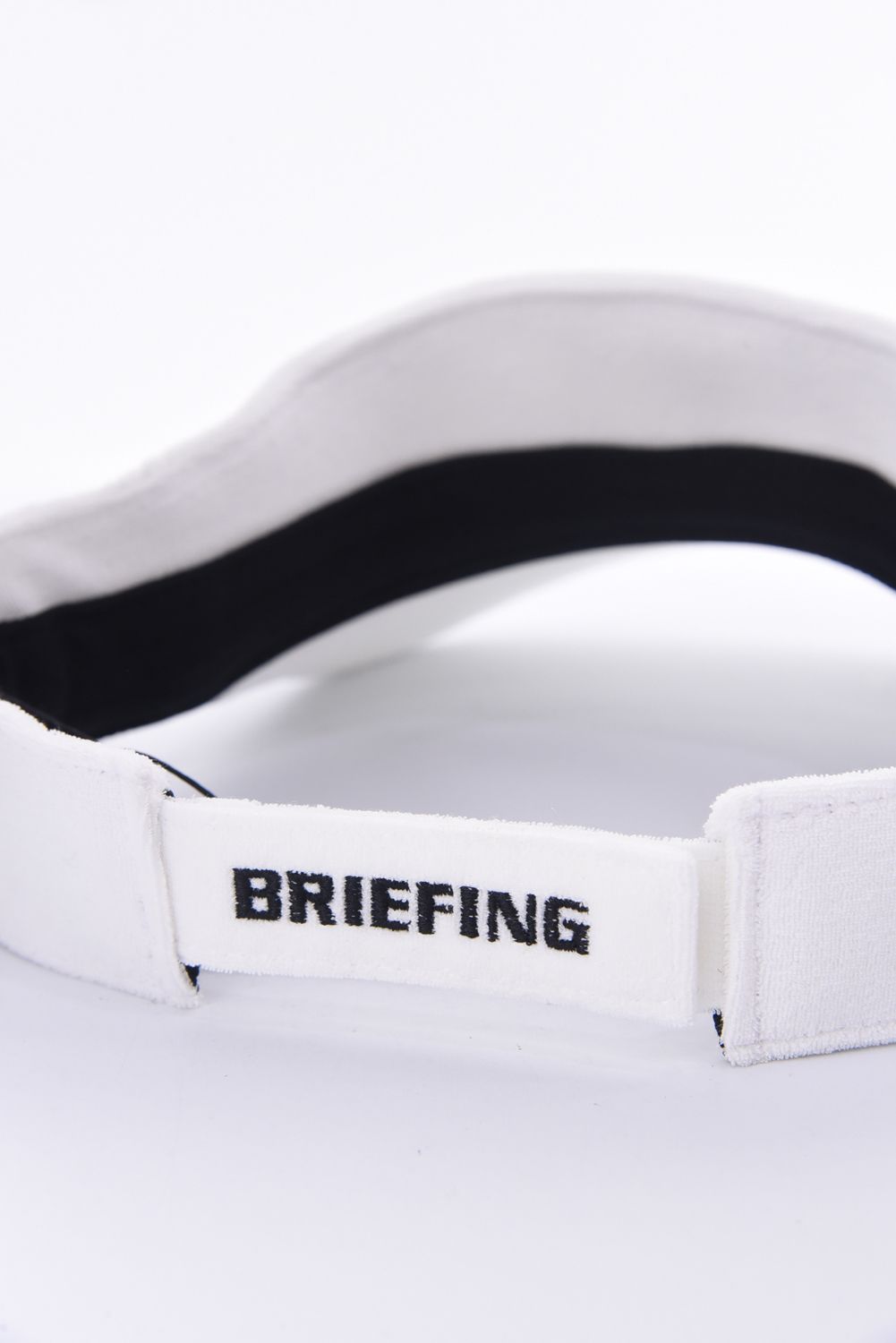 BRIEFING - MEN'S PILE INITIAL VISOR / パイル地 サンバイザー