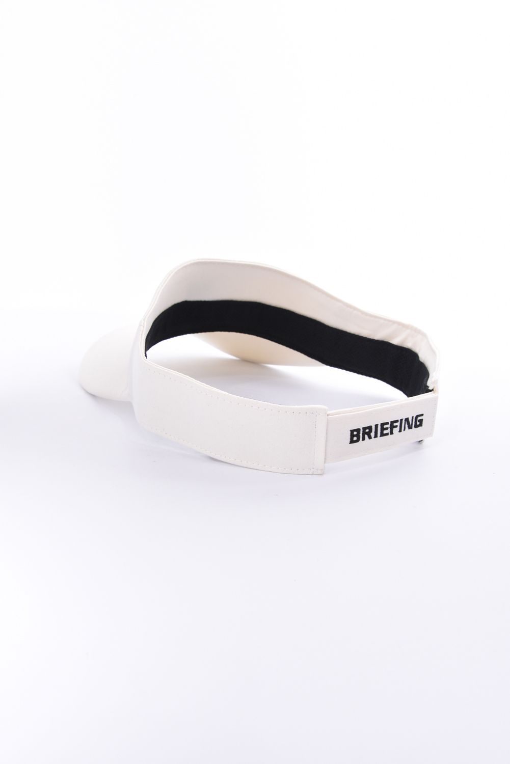 【26AW】 MEN’S SUEDE SMALL BG LOGO VISOR / スウェード素材 スモールBGロゴ サンバイザー (ホワイト)