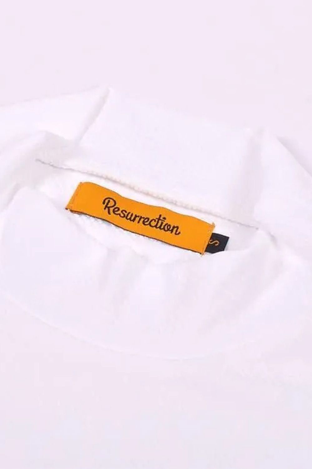 レザレクションResurrection ホワイトモックネック Resurrection - 【25AW】 MENS GM JACQUARD MOCK NECK