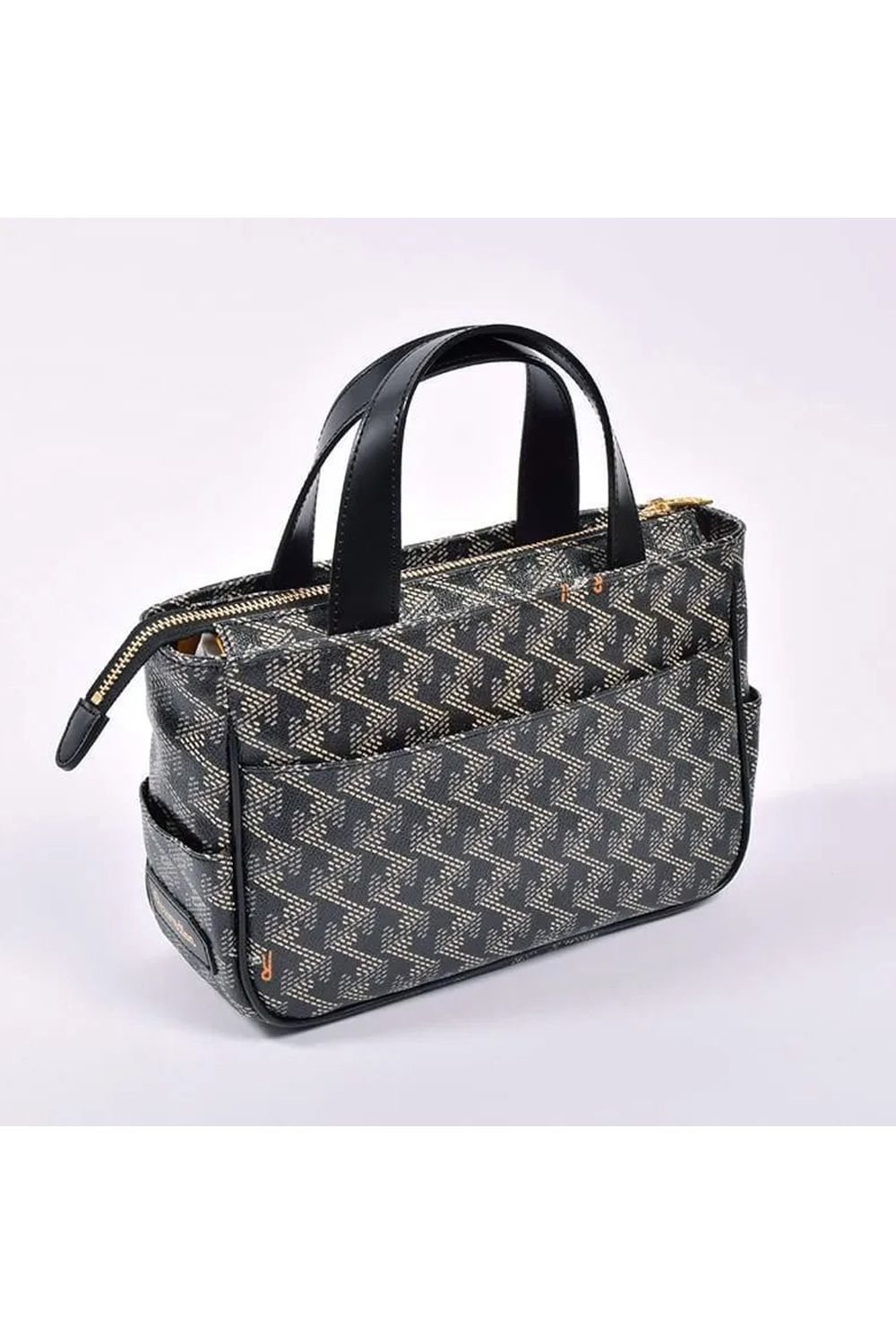 【26SS】 OTIS (オティス) / ブランドオリジナルテキスタイル カートバッグ (ダークブラック)*