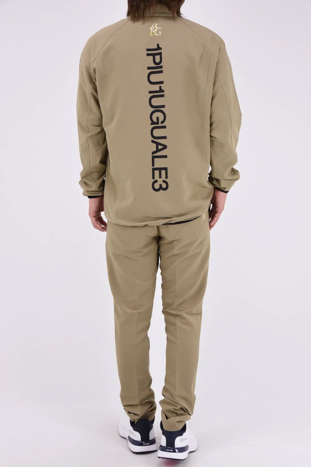 【26AW】 Long Pants / バックロゴ テーパードシルエット ロングパンツ (ベージュ)