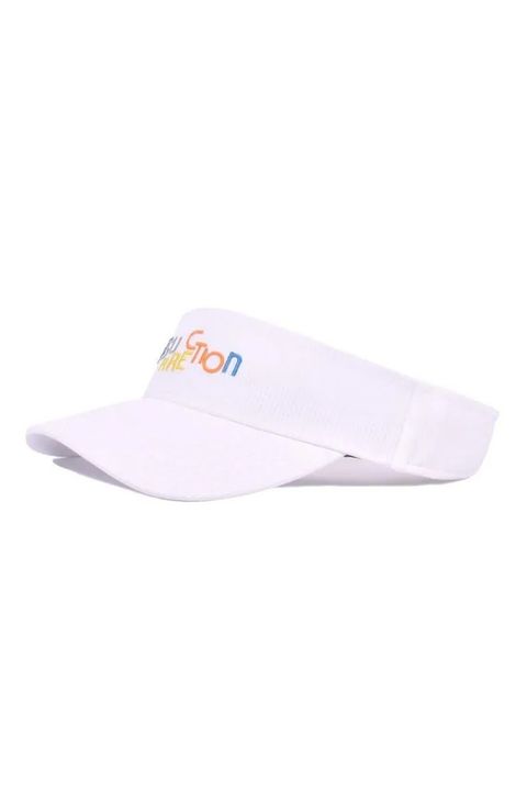 【26SS】 COLORFUL LOGO SUN VISOR / カラフルロゴ刺繍 サンバイザー (ホワイト)