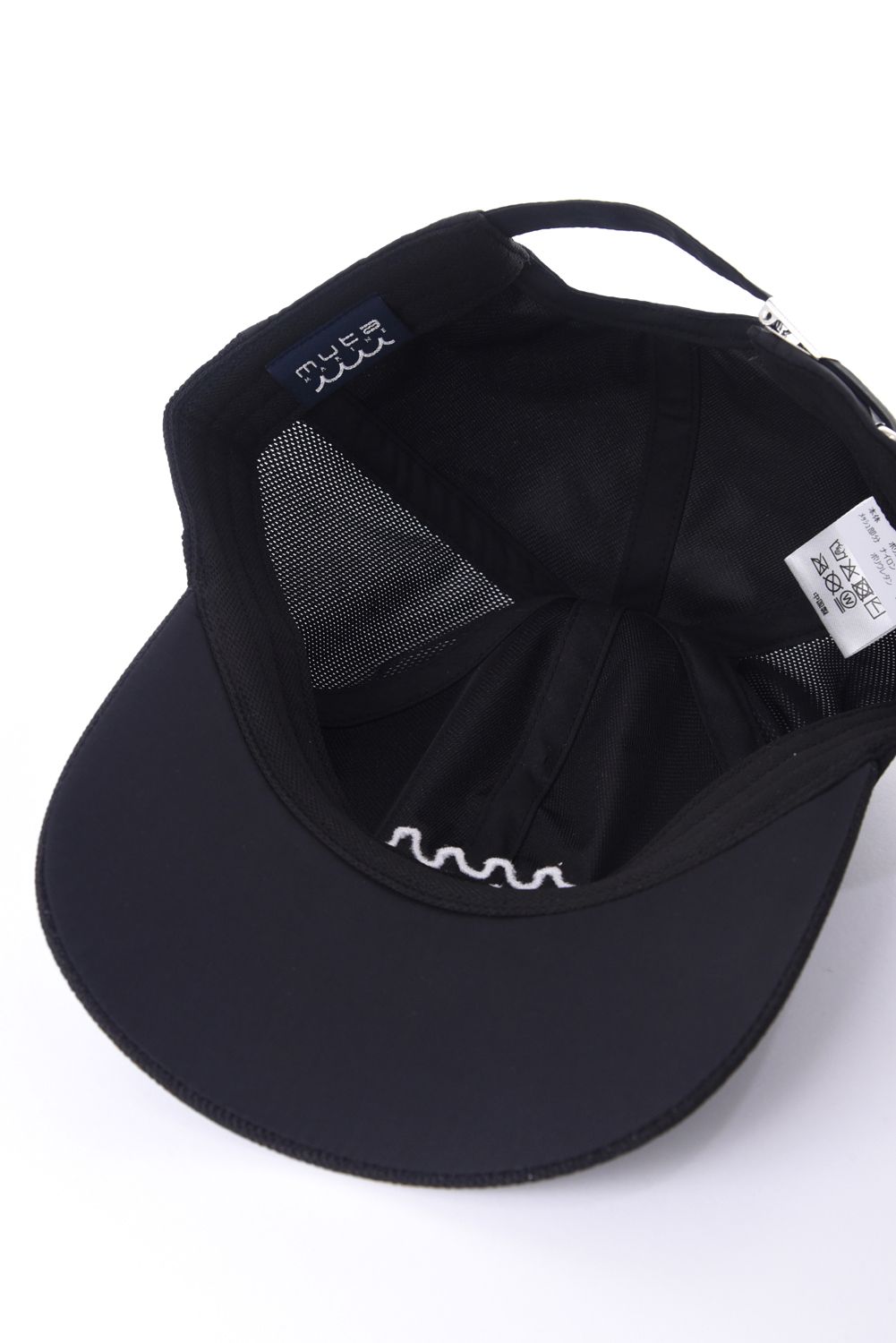 【26SS】 CAP / メッシュキャップ (ブラック)