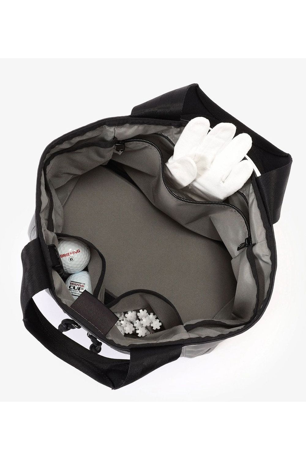 CART TOTE DL FD RIP / リップストップナイロン カートトートバッグ (グレー)