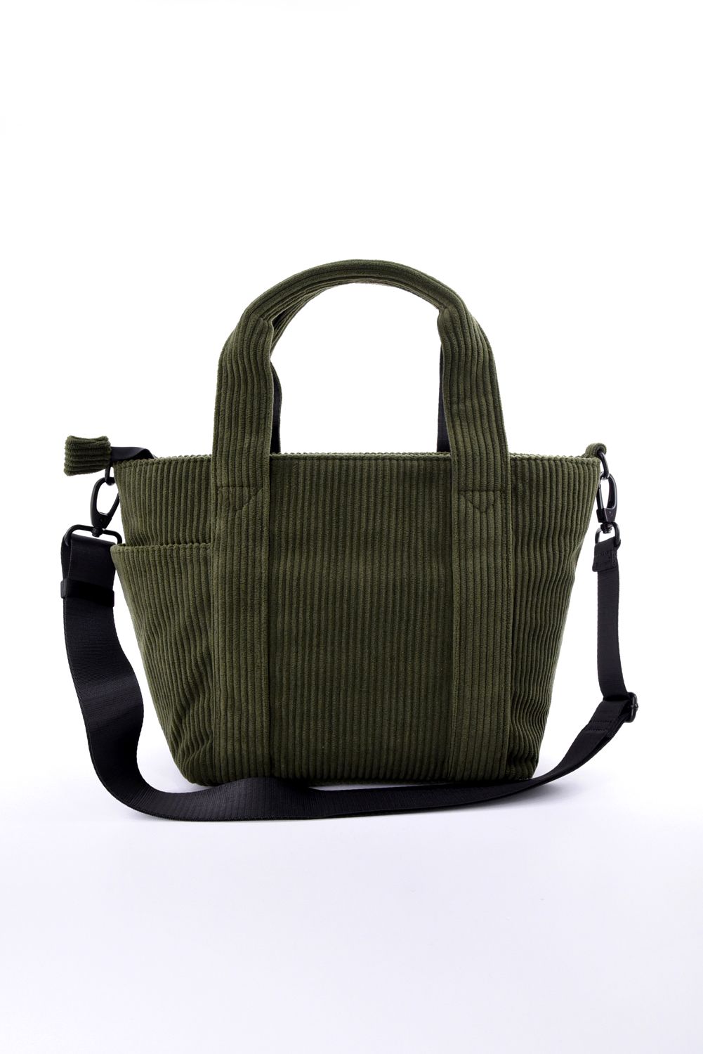 【26AW】 Corduroy 2WayTote BagSMALL / トートバッグ (カーキ)