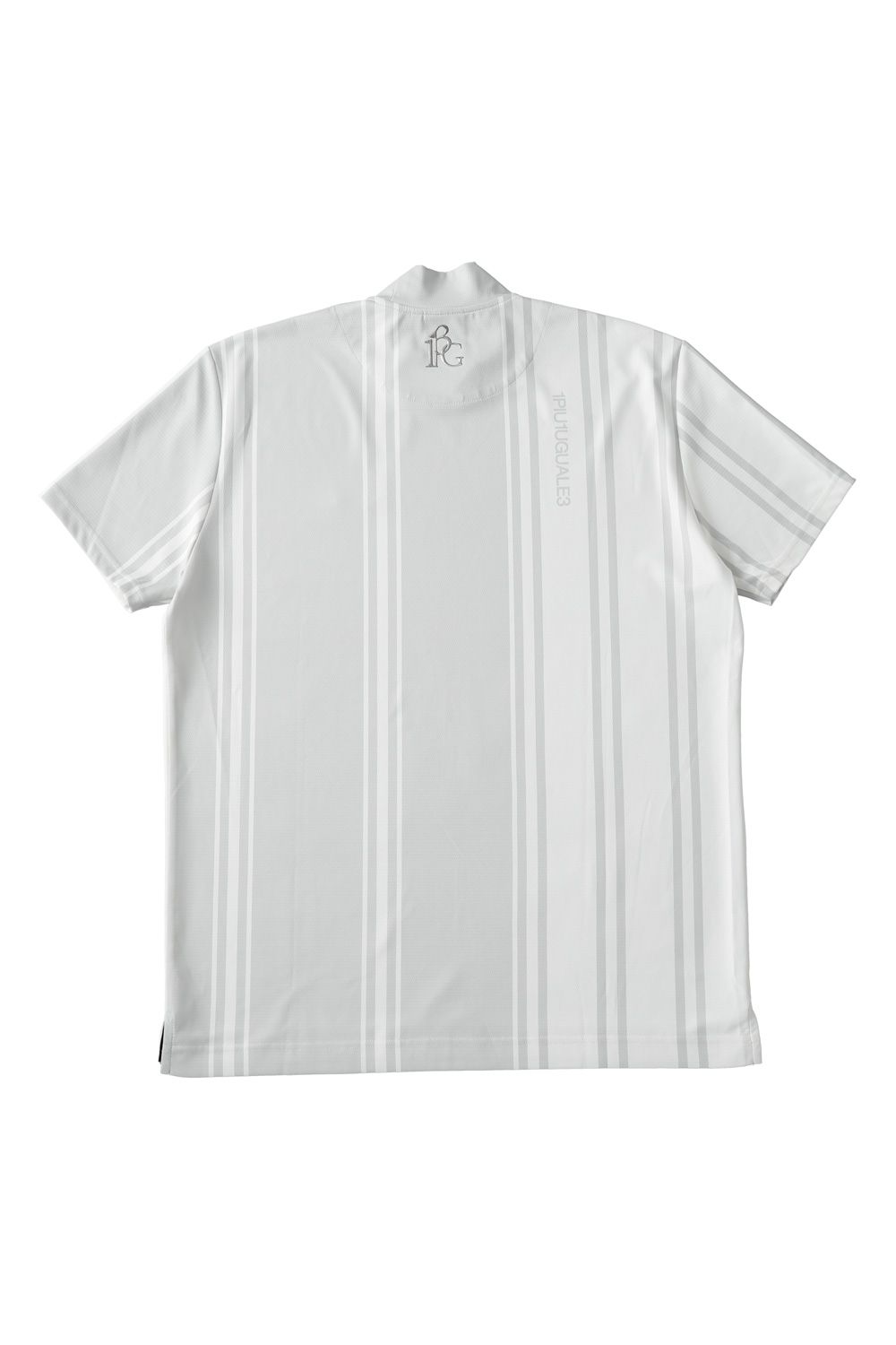 1PIU1UGUALE3 GOLF - 【25SS】 113 GOLF S/S MOCK NECK STRIPE