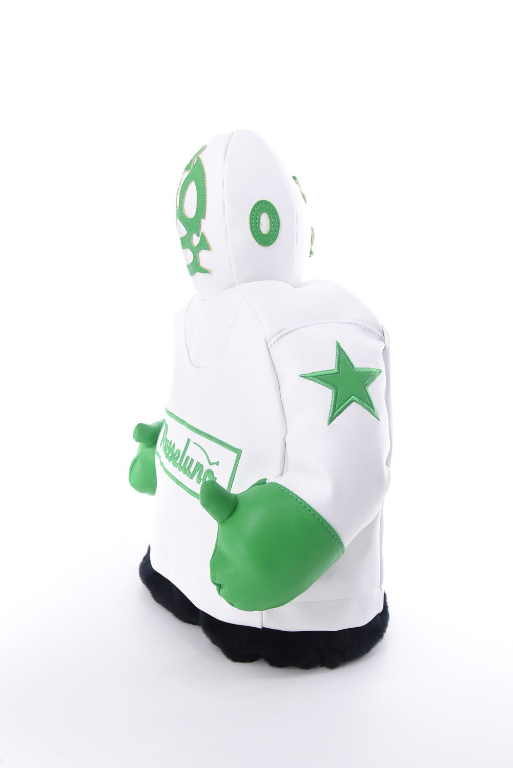 LUCHA IRON COVER / マスクマン アイアンカバー ホワイト/グリーン