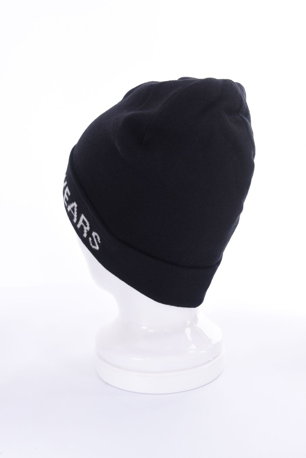 WASHABLE WOOL KNIT CAP / ウォッシャブルウール ニットキャップ ブラック*