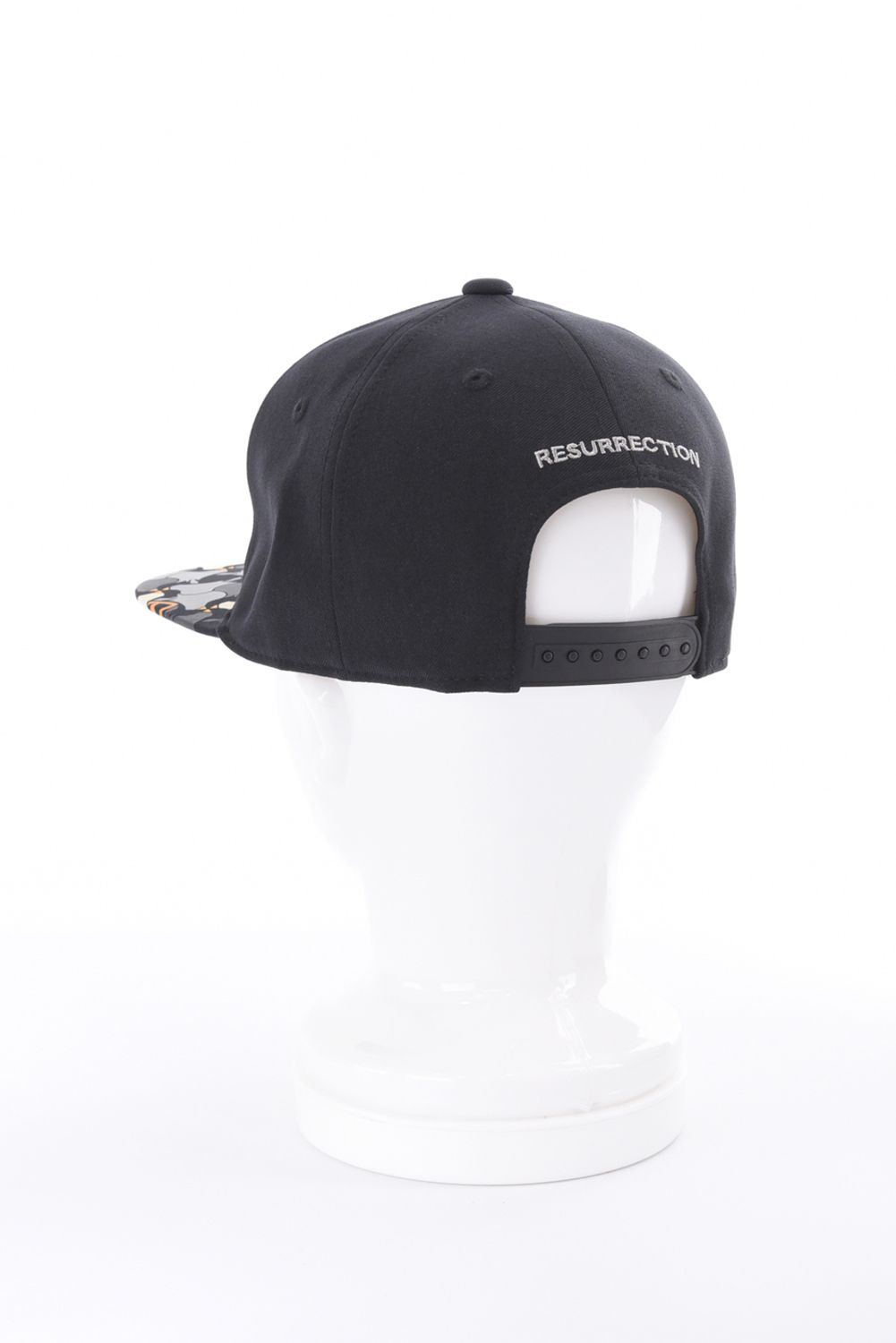 【26AW】 BIRDS TILE BRIM CAP LANATEC / バーズタイル フラットキャップ (ブラック/オフホワイト)