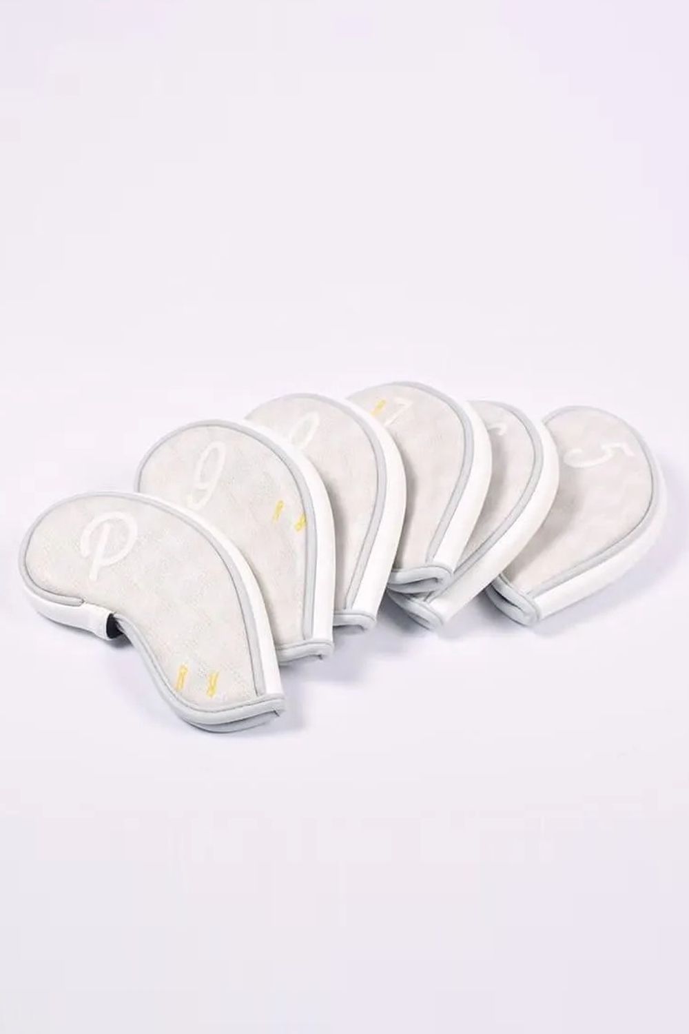 【26SS】 6P IRON COVER SET / オリジナルテキスタイル アイアンカバー(6個セット) (モノホワイト)*