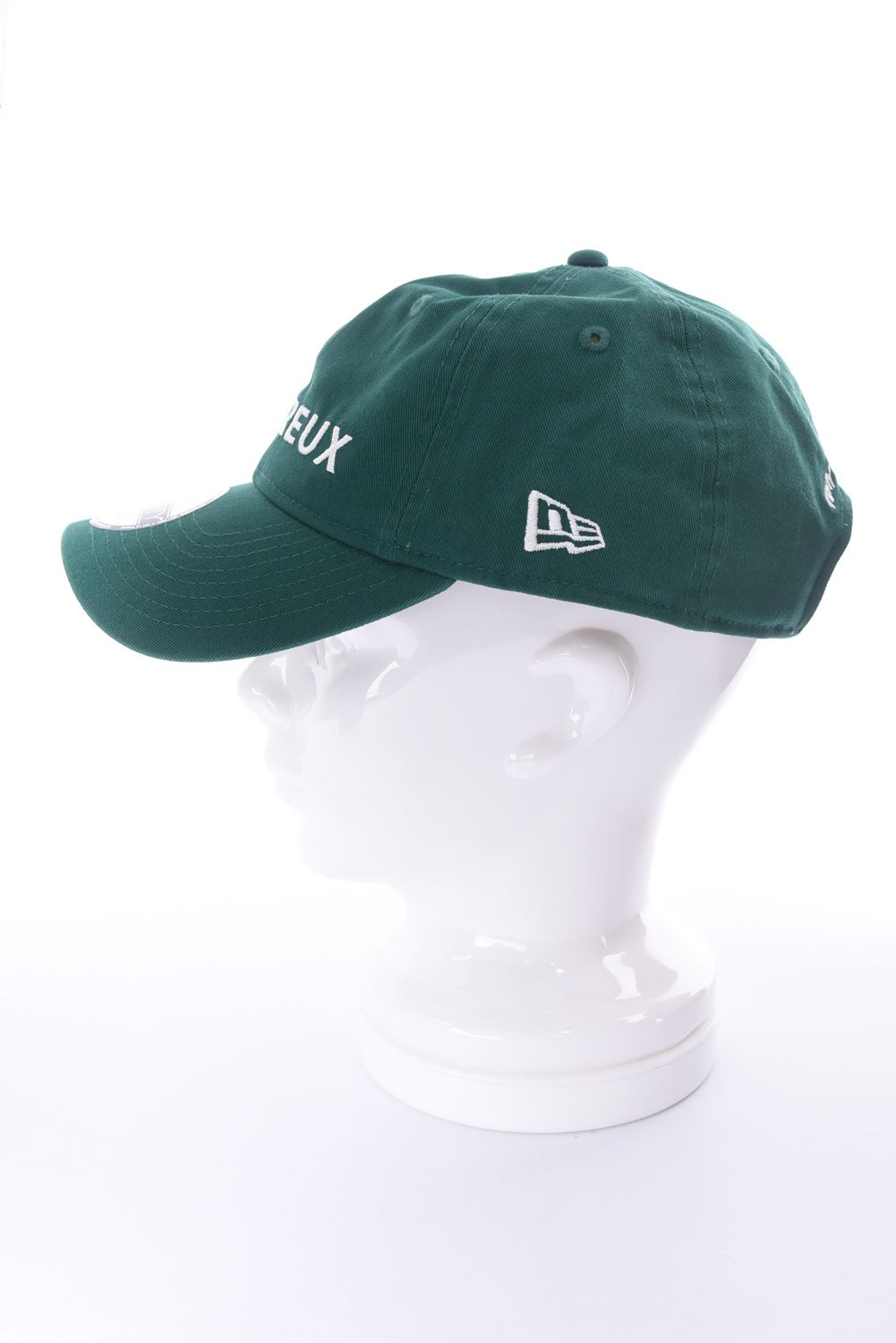 【26SS】 DVG NEWERA CAP / ブランドロゴ刺繡 ベースボールキャップ (グリーン)