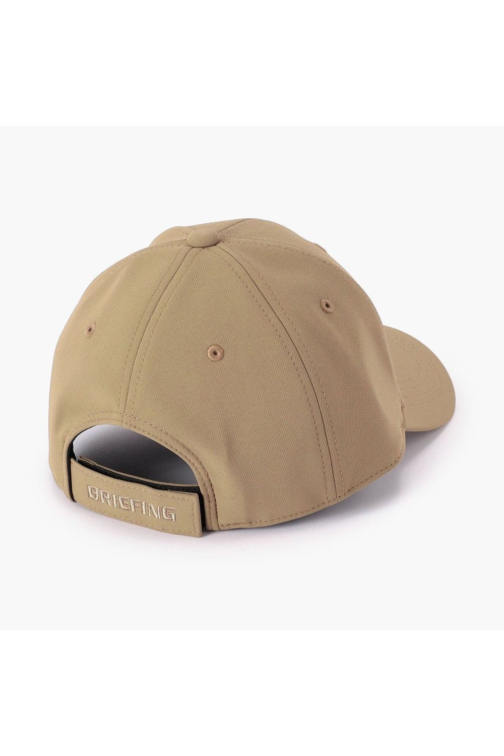 【26AW】 MEN’S BG FLAG CAP / フラッグモチーフ刺繍 キャップ (ベージュ)