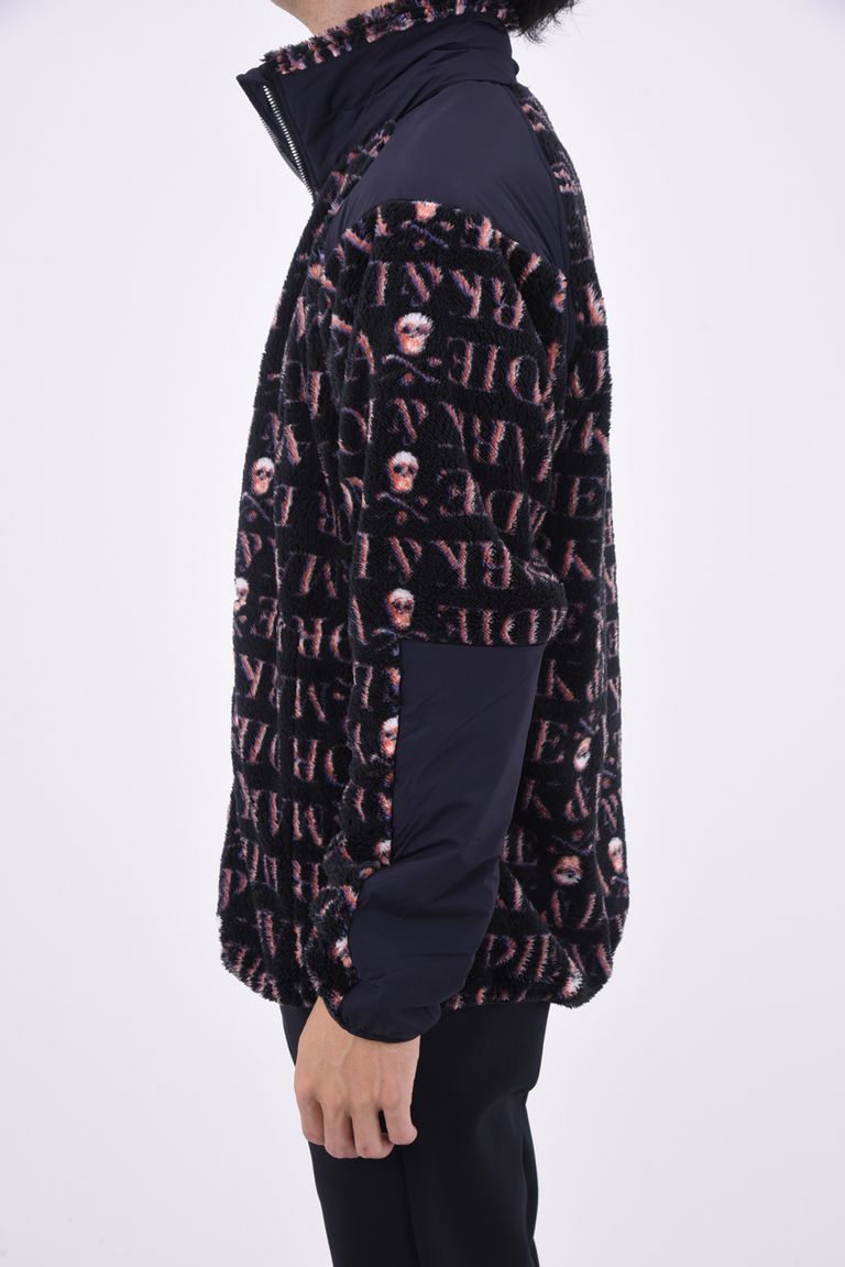 MARK&LONA - LEXINGTON FLEECE JACKET / ブランドロゴ総柄 異素材  