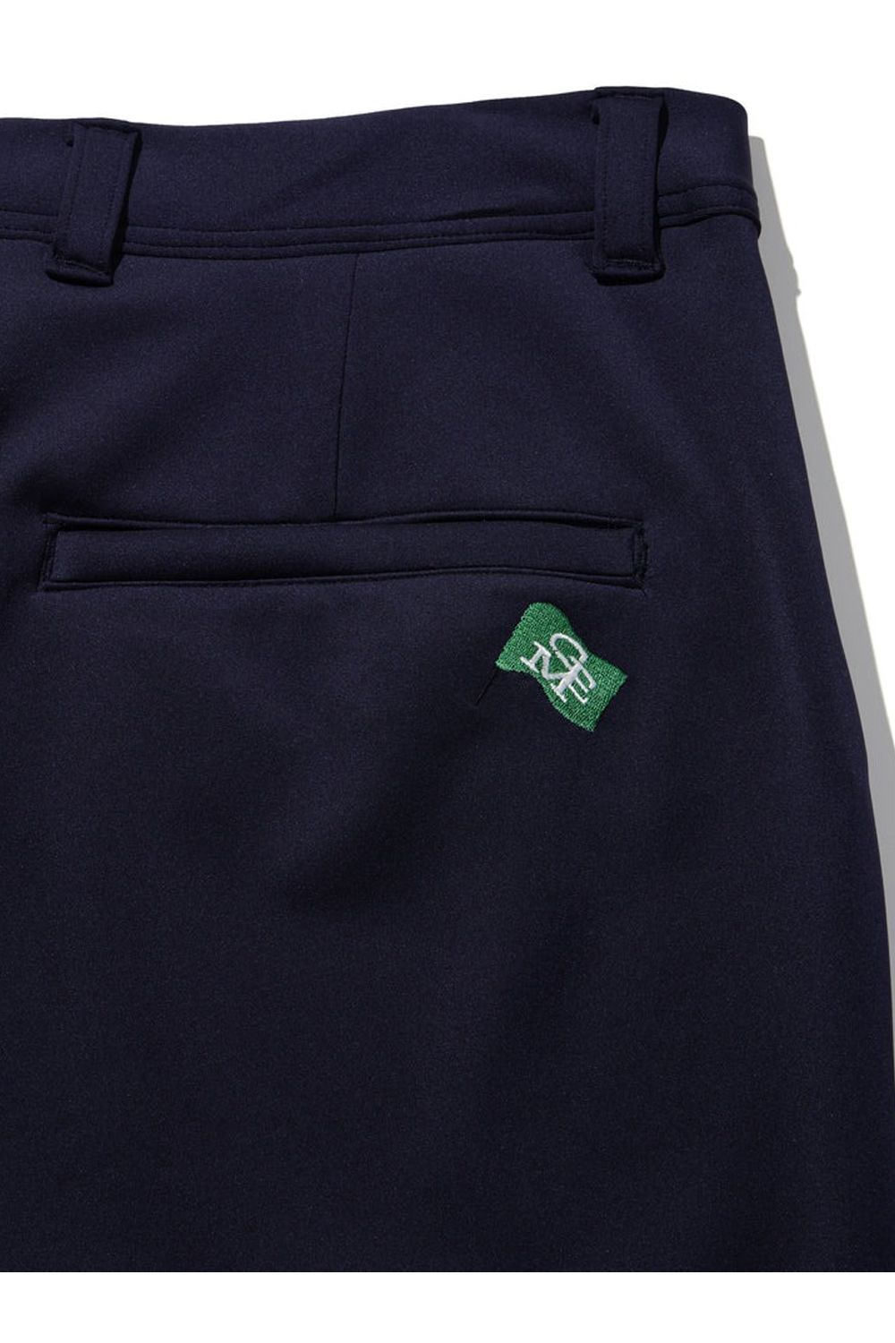 【26SS】 NEOPRENE DOUBLE PANTS / ネオプレーン サイドロゴ ショートパンツ (ネイビー)