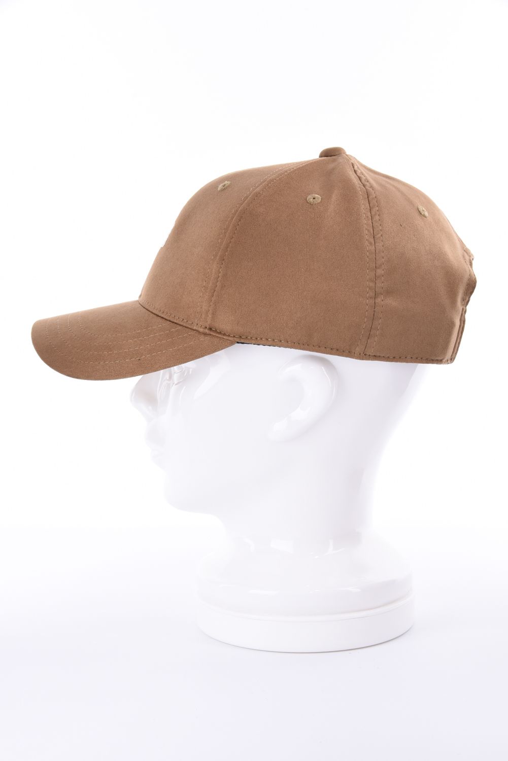 【26AW】 MEN’S SUEDE SMALL BG LOGO CAP / スウェード素材 スモールBGロゴ キャップ (ベージュ)