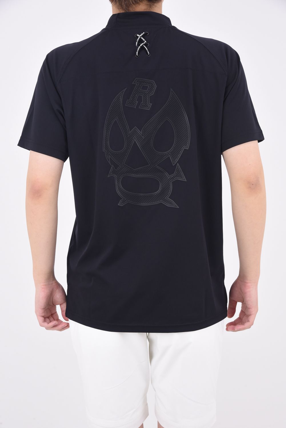 BIG LUCHA HIGHNECK TEE / ルチャロゴ ハイネック Tシャツ ブラック