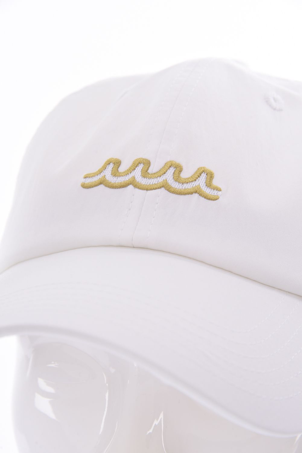 WAVE LOGO CAP / ウェーブロゴ キャップ (ホワイト)