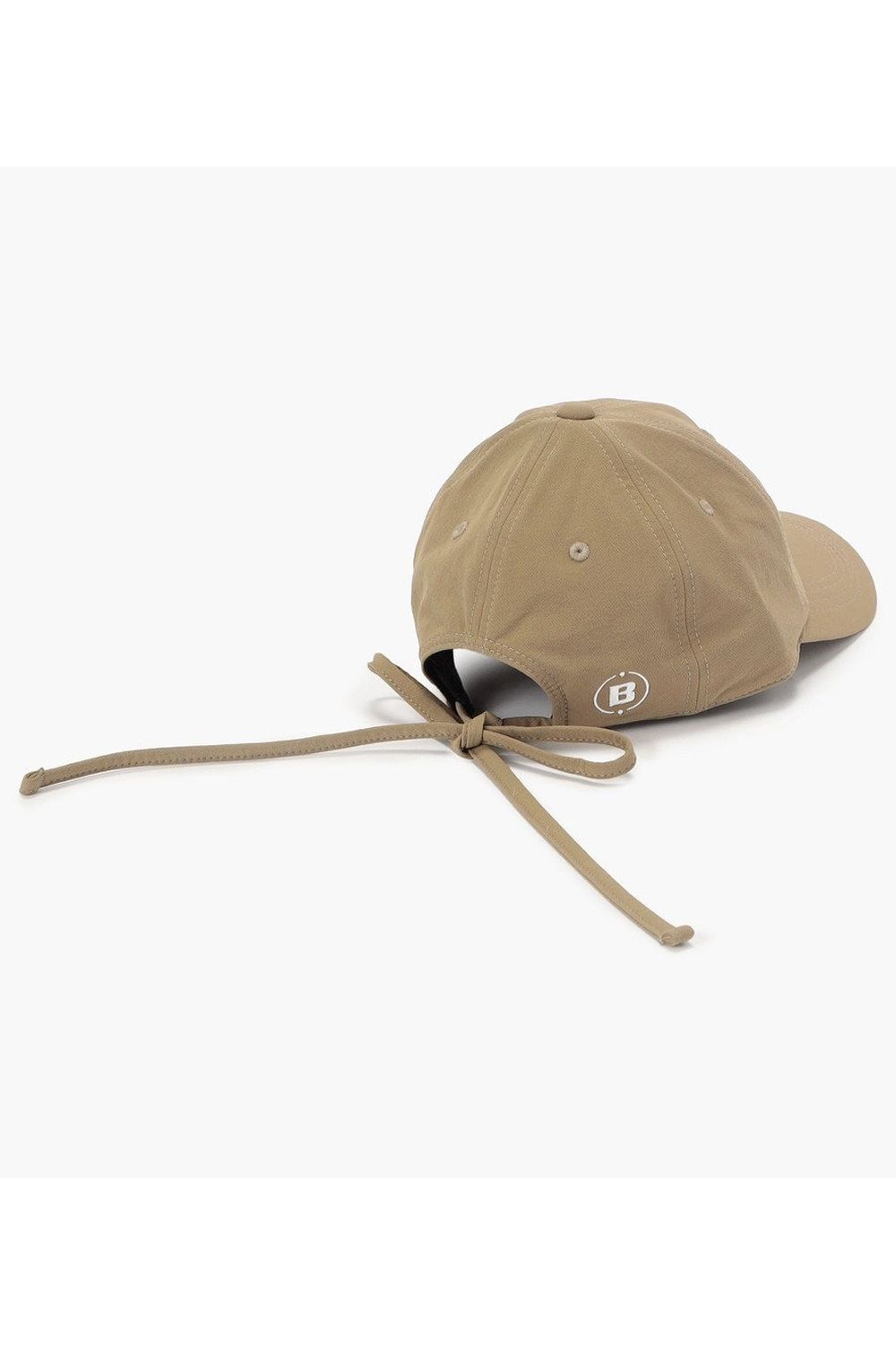 【26SS】【レディース】 WOMEN’S SMALL LOGO RIBBON CAP / ブランドロゴ バックリボン キャップ (ベージュ)