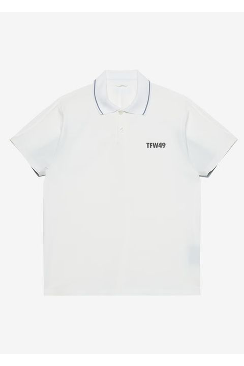 【26SS】 BACK YOKE SLEEVE POLO / ポロシャツ (ホワイト)