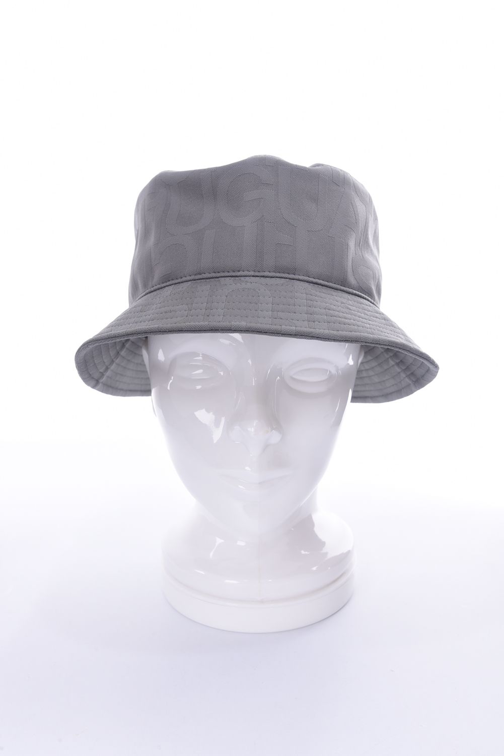 1PIU1UGUALE3 GOLF - BUCKET HAT / 113総柄ロゴ バケットハット グレー 