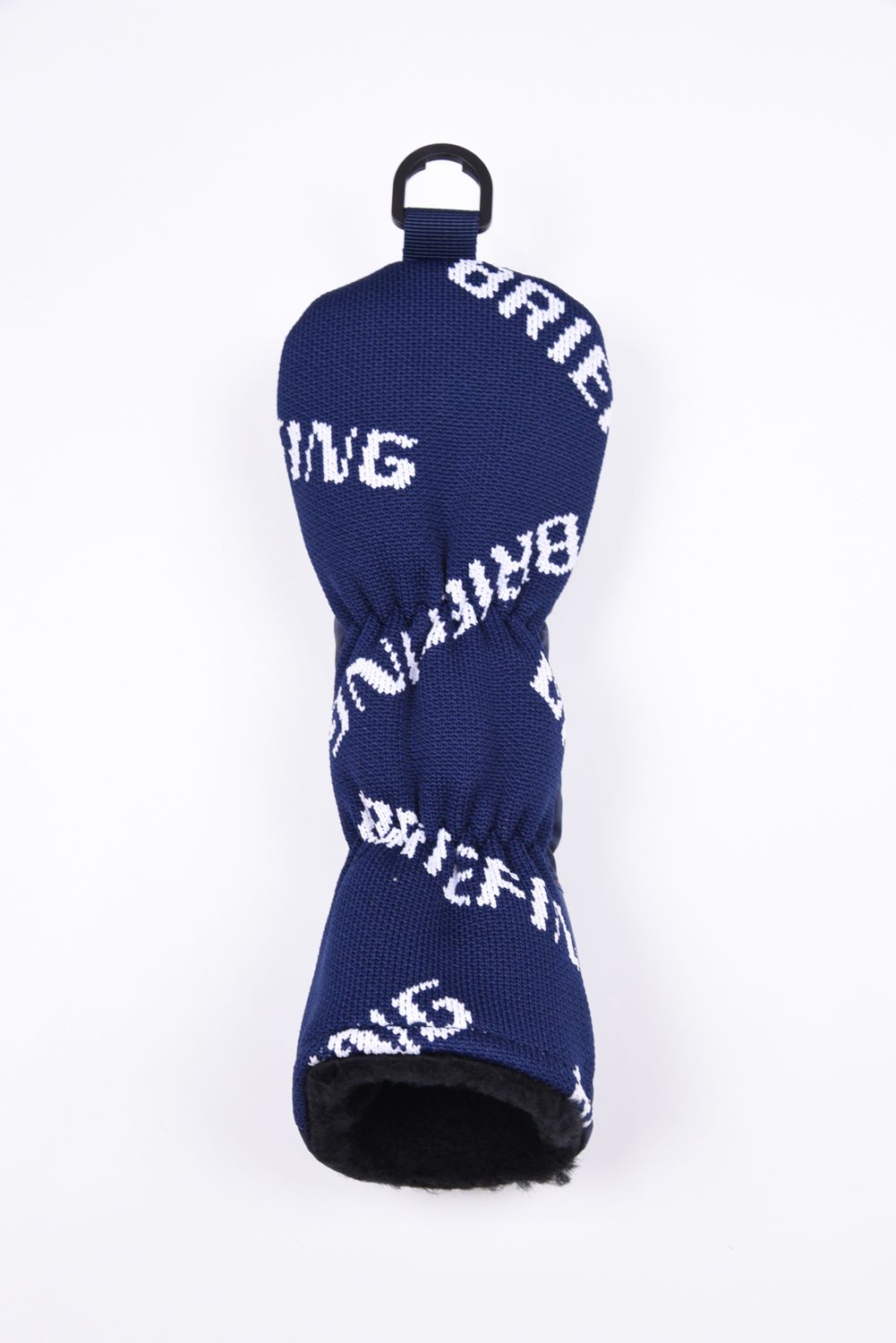 【26SS】 LOGO KNIT UTILITY COVER / 異素材ハイブリッド ユーティリティカバー (ネイビー)