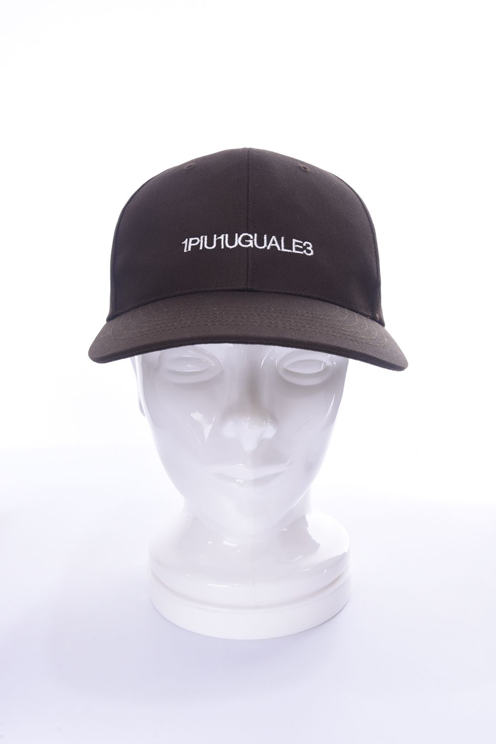 1PIU1UGUALE3 GOLF - COTTON 6 PANEL CAP / ブランドロゴ刺繍