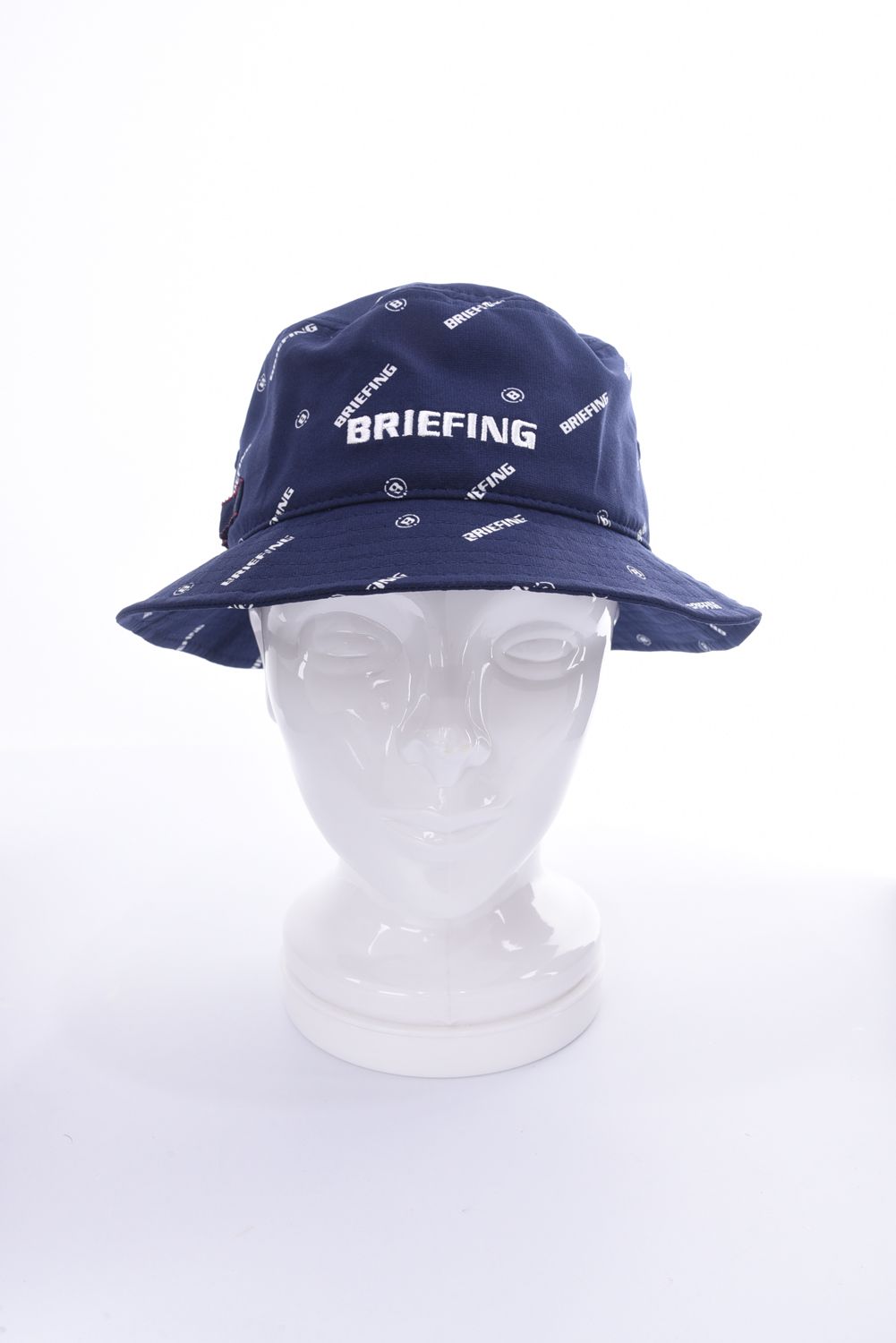 MS MONOGRAM HAT / モノグラム バケットハット (ネイビー)