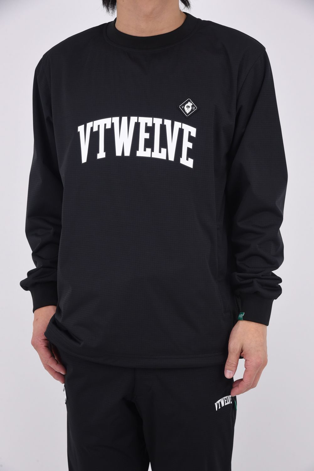 【26SS】 RIP EXP JKT / リップストップ生地 ブランドロゴ プルオーバージャケット (ブラック)