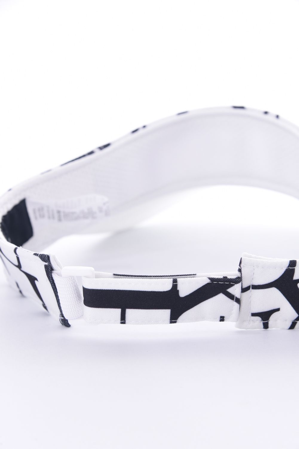 LOGO PATTERN SUN VISOR / オリジナルロゴ サンバイザー ホワイト