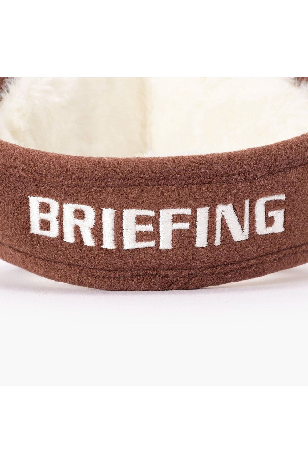 【26AW】【プレゼント好適品】 MICRO FLEECE EAR MUFF / マイクロフリース エコファー イヤーマフ (ブラウン)