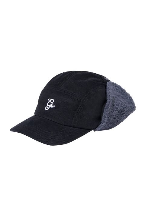【26AW】 2WAY FLAP CAP / ボア素材 イヤーマフ ベースボールキャップ (ブラック)