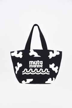 【26SS】 CLOUD WAVE LOGO ECO BAG / クラウドウェーブ エコバック (ブラック)