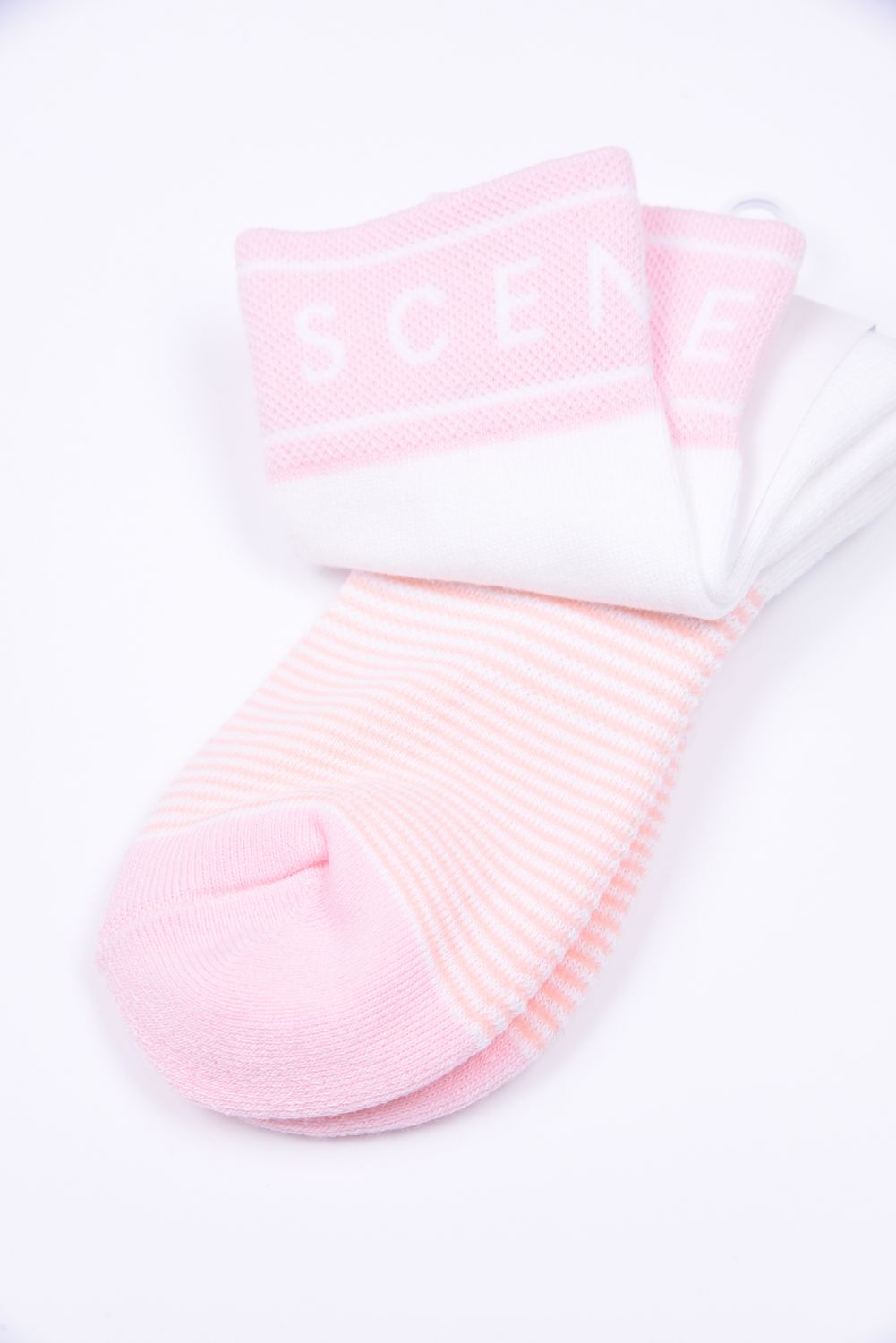 DESCENTE - ピンク DESCENTE GOLF - 【レディース】 ロゴジャカードショート丈