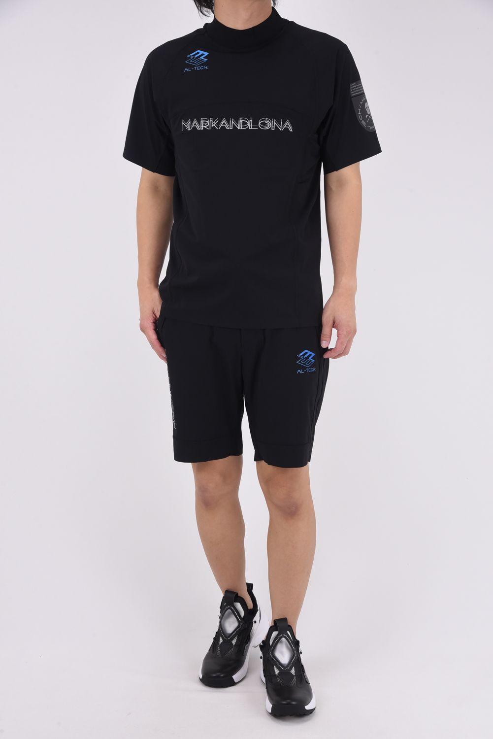 【MARK & LONA】ドライタッチ モックネックTシャツ ゴルフ モックネック・Tシャツ（レディース）｜MARK ＆ LONA