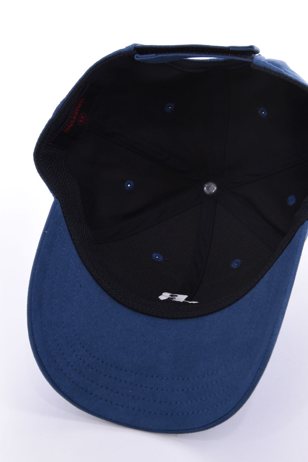 【26AW】 MEN’S SUEDE SMALL BG LOGO CAP / スウェード素材 スモールBGロゴ キャップ (インディゴ)