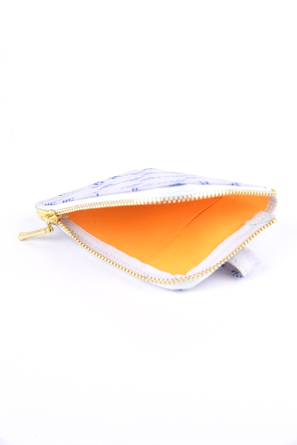 【プレゼント好適品】 Canary No.2 (カナリー) / ブランドオリジナルテキストスタイル マルチケース (アクア/ブルー)*