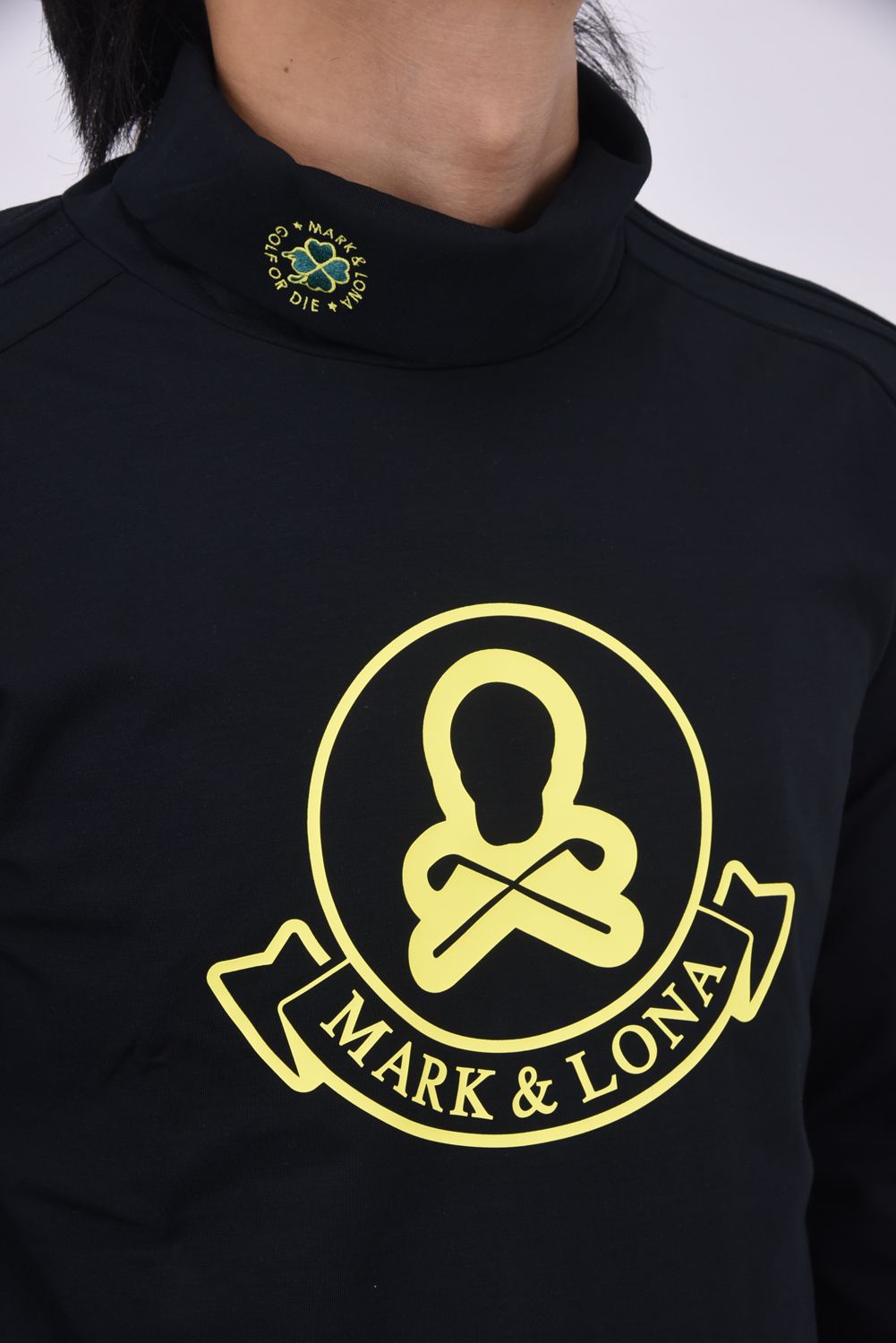 【2025AW】 EVER ENHANCED FLEECE TURTLE SHIRT / ブランクスカル ロングスリーブ タートルネックシャツ (ブラック)