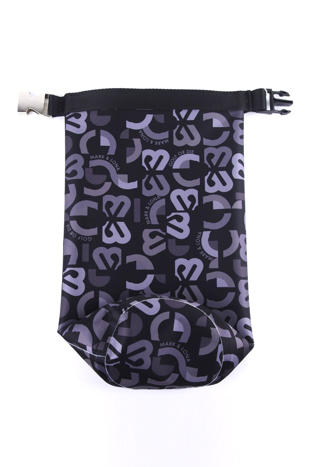 【26SS】 QUADRA ROUND COOLING BAG / エレメントスカルプリント ハンドル仕様 アイスバッグ (ブラック)