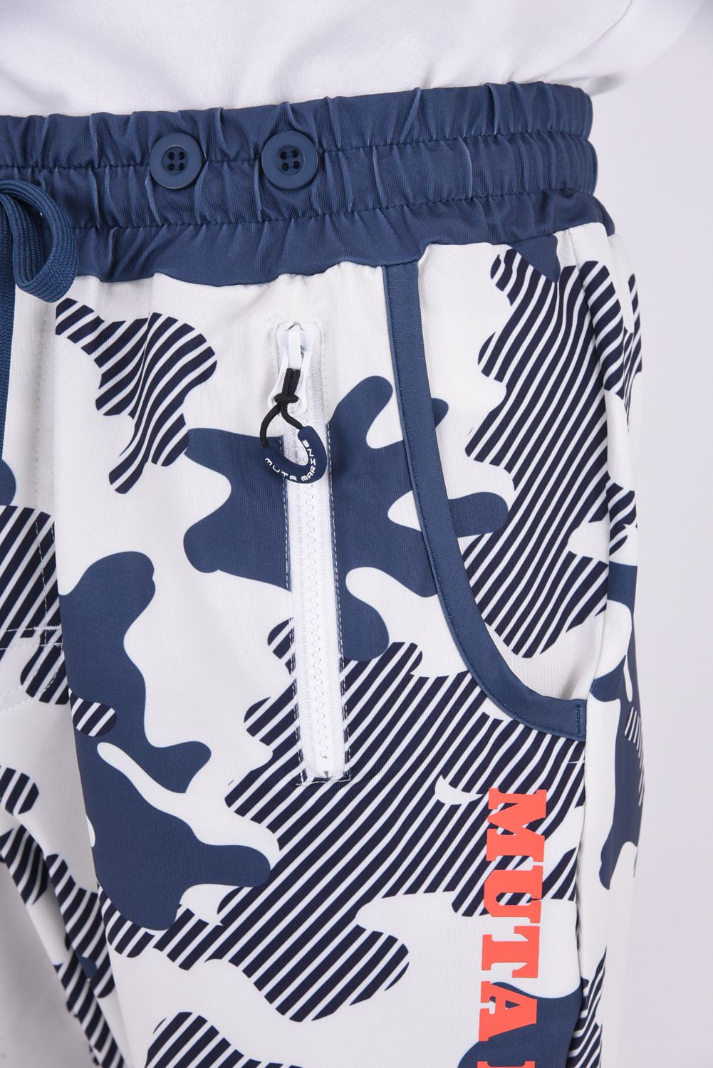 【26SS】 RUSH SHORT PANTS (DIAGONAL CAMO) / ダイアゴナルカモフラージュ ラッシュガード ショートパンツ (ホワイト)