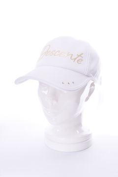 【レディース】 【LUXE】リボンテールキャップ(スワロフスキー・クリスタル付き)(ホワイト)